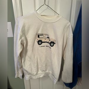 Pac sun, land Rover edition sweatshirt. Worn twice. In good condition. Size s
